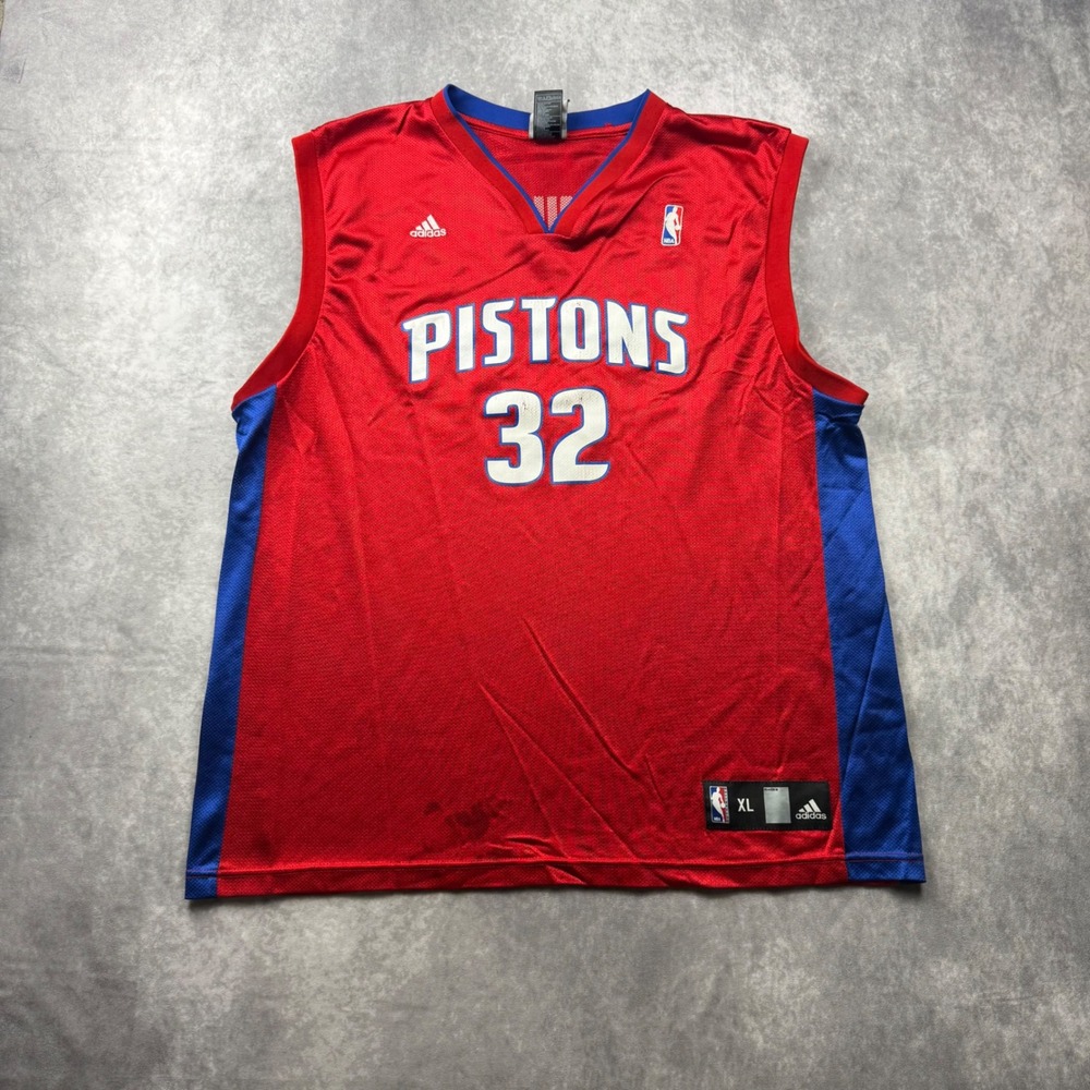 Adidas Detroit Pistons Richard Hamilton 32 NBA Jersey Red XL